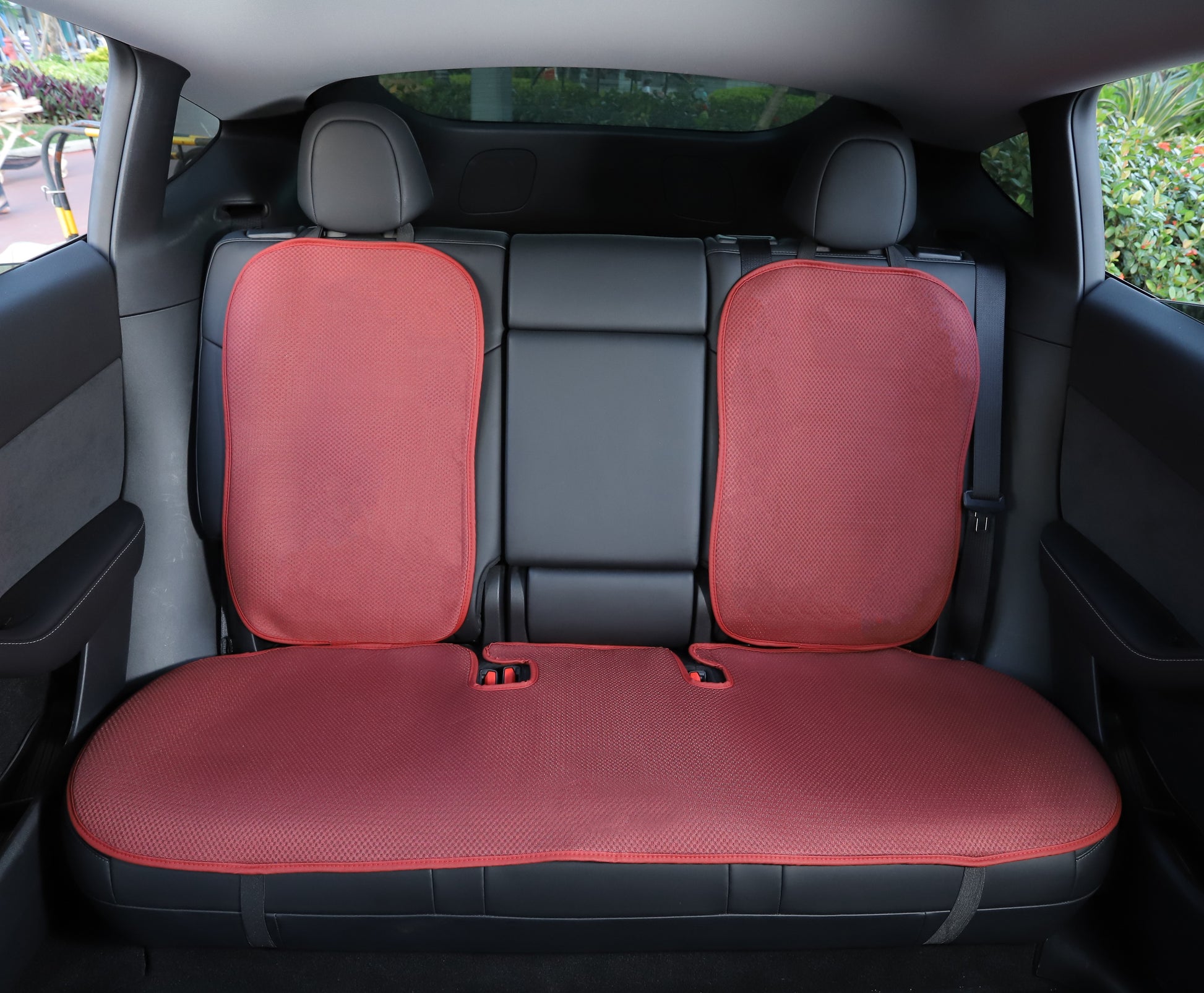 Eisstoff-Sitzkissen für Tesla Model Y & 3 Sommer-Autositzmatte