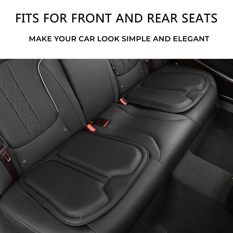 Memory Foam Ergonomic Car Seat Cover & Cushion Set (3 Pcs)