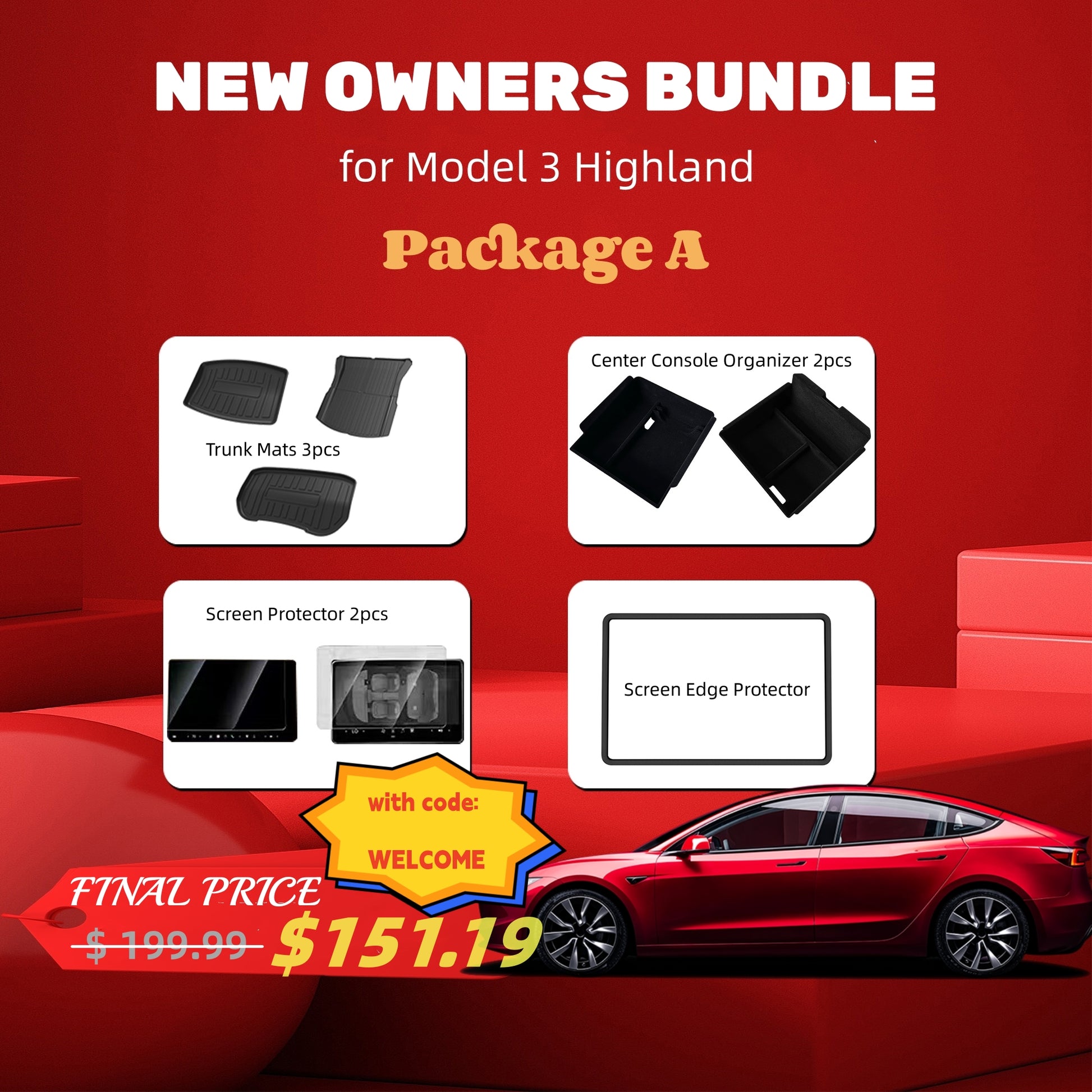 Must Have Accessories New Owner Accessories Bundle for 2024 Model