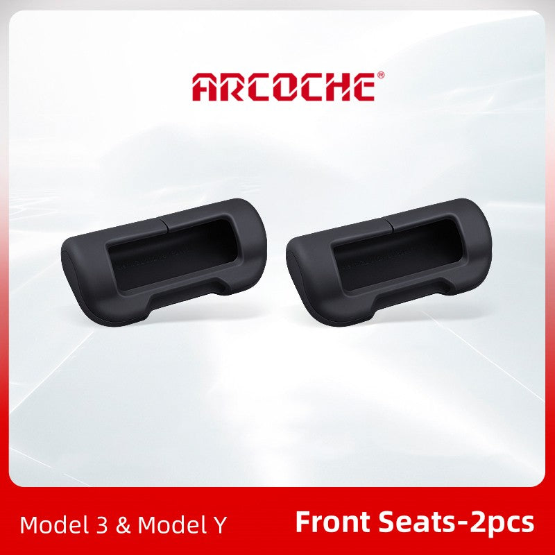 Fundas de hebilla de cinturón de seguridad de silicona de alta elasticidad para todos los modelos 3/Y/S/X Nuevo modelo 3 Highland