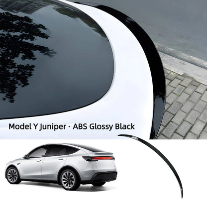 Spoiler Wing Performance Pro Style Rear Lip Tail Lid for New Model Y Juniper 2025 (Glossy Black & Matte Glossy Carbon Fiber)