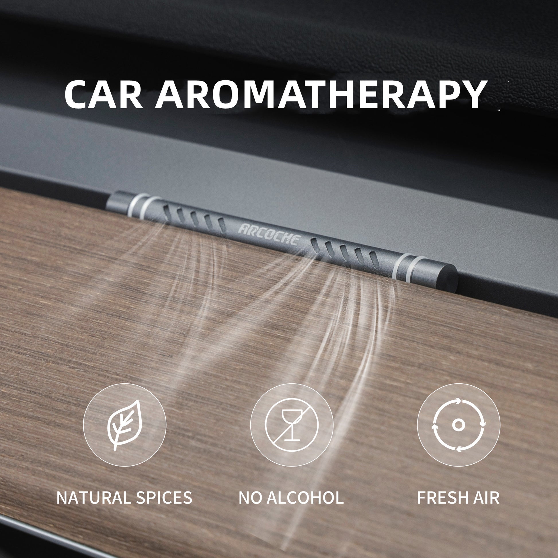 Air Fresheners for Tesla Model Y & 3 Diffuser with Scent Sticks