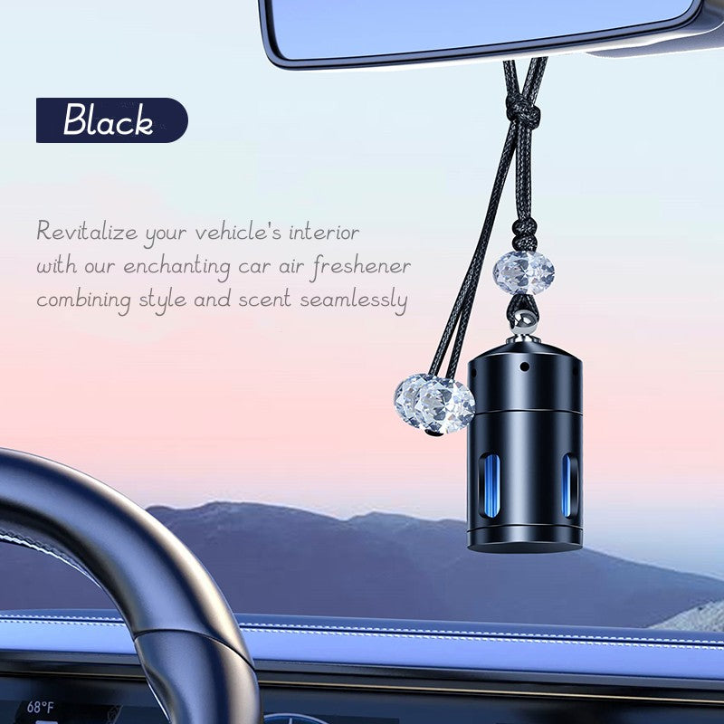 Luxurious Car Aromatherapy Rearview Mirror Pendant Air Freshener for All Vehicles Model 3/S/X/Y New Model 3 Highland