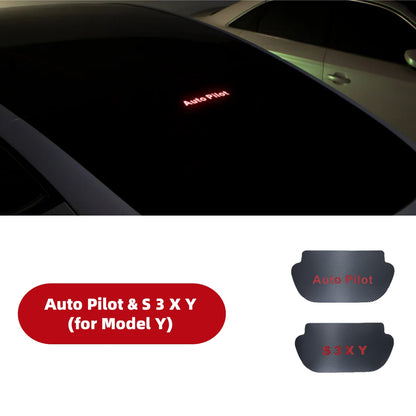 Halloween Decoration High-Mounted Brake Light Sticker for All Tesla Model 3 & Model Y 2017-2025