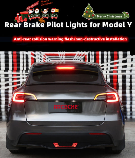 Kontrollleuchte für die hintere Bremse, LED-Rücklicht für Modell Y