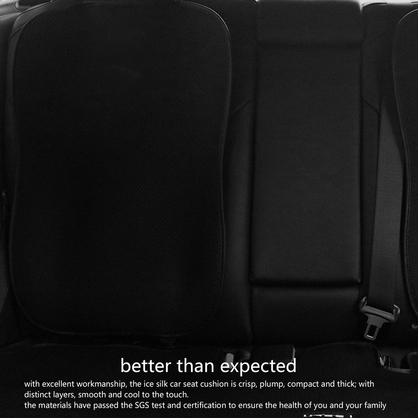 Autositzkissen, Eisstoff, atmungsaktive Sitzbezüge für Modell 3/Y, neues Modell 3 Highland