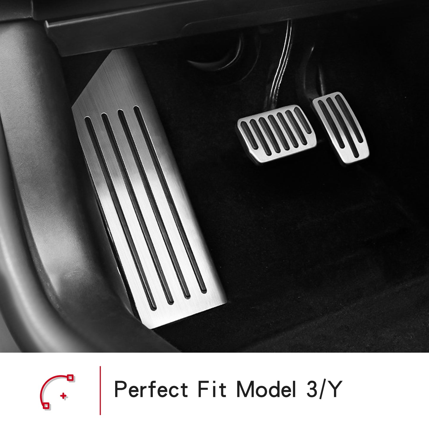 Set di coperture per pedali Pedali antiscivolo per tutti i modelli 3/Y New Model 3 Highland