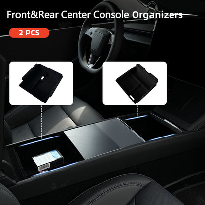 Für Tesla Modell 3 Y Car Center Konsole Organizer Box Armlehne