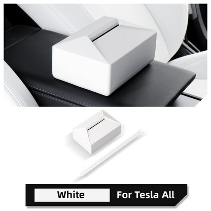 Premium Silicone Tissue Storage Bag for Tesla All & Cybertruck