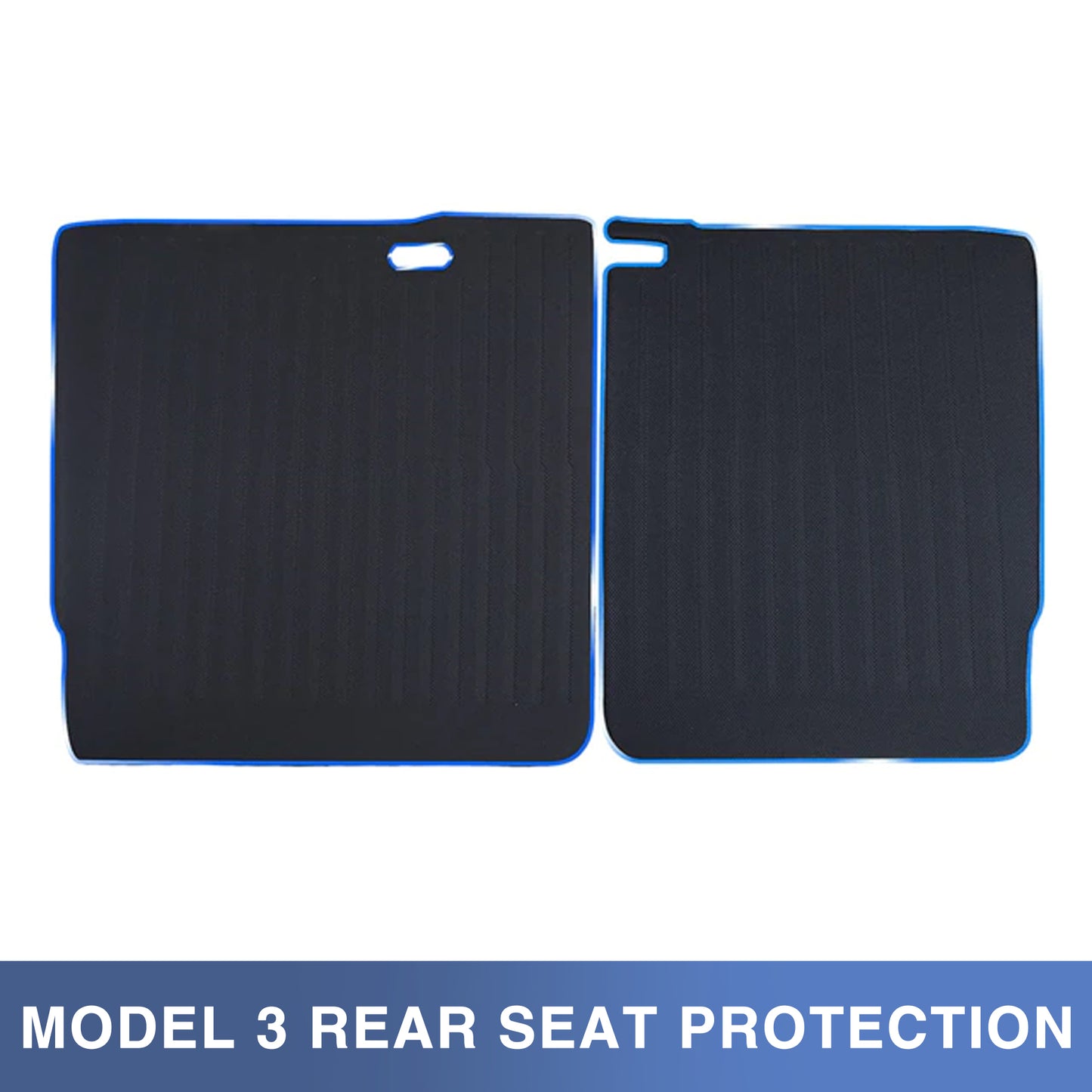 Tesla Model Y/3 2023 2022 2021 2020 2019 The Rear Trunk Seat Back Mats are waterproof and stain-resistant, leak-proof and impermeable, scratch-resistant. Reserved holes will not affect the use of the original car function.