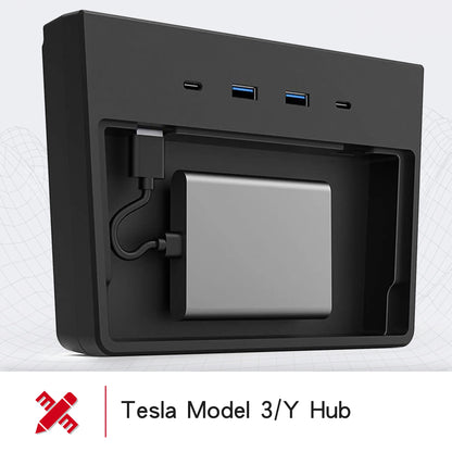 tesla model 3  car 2022 2023 2021 2020 2019 2018 s3 USB Hub 5 in 1 Ports arcoche accessories accessory aftermarket price Vehicles standard long range performance sr+ electric car rwd ev interior exterior diy decoration price elon musk must have black white red blue 5 7 seats seat