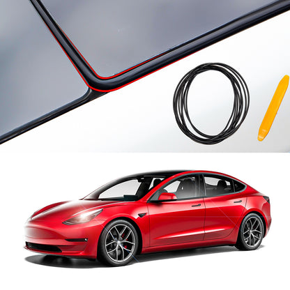 tesla model 3 Y car 2022 2023 2021 2020 2019 2018 s3xy arcoche accessories accessory foor window seal kit voise road noise reduction reduce windproof soundproof aftermarket price Vehicles standard long range performance sr+ electric car rwd ev interior exterior diy decoration price elon musk must have black white